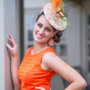 Orange NINE WEST Sleeveless Sheath Dress